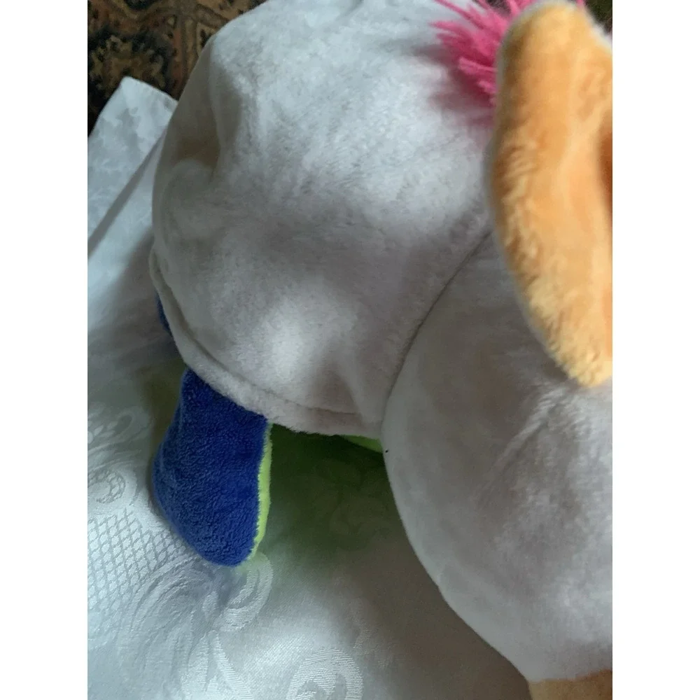 Flip-A-Zoo 2 In‎ 1 Stuffed Plush Animal ~ Persephone Unicorn + Imogen Dragon 18